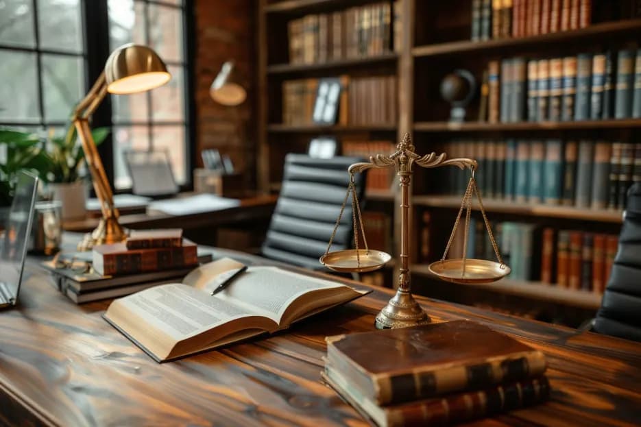 Legal office — professional workspace